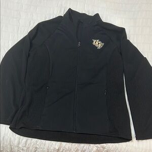 UCF Women's Zip Up Black Jacket